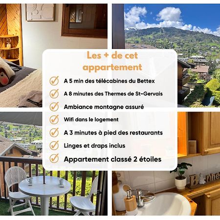 Ski Ou Thermes? Un Appt Cabine Avec Vue Magnifique แซ็งต์-แฌร์เวส์-เลส์-แบ็งส์ ภายนอก รูปภาพ