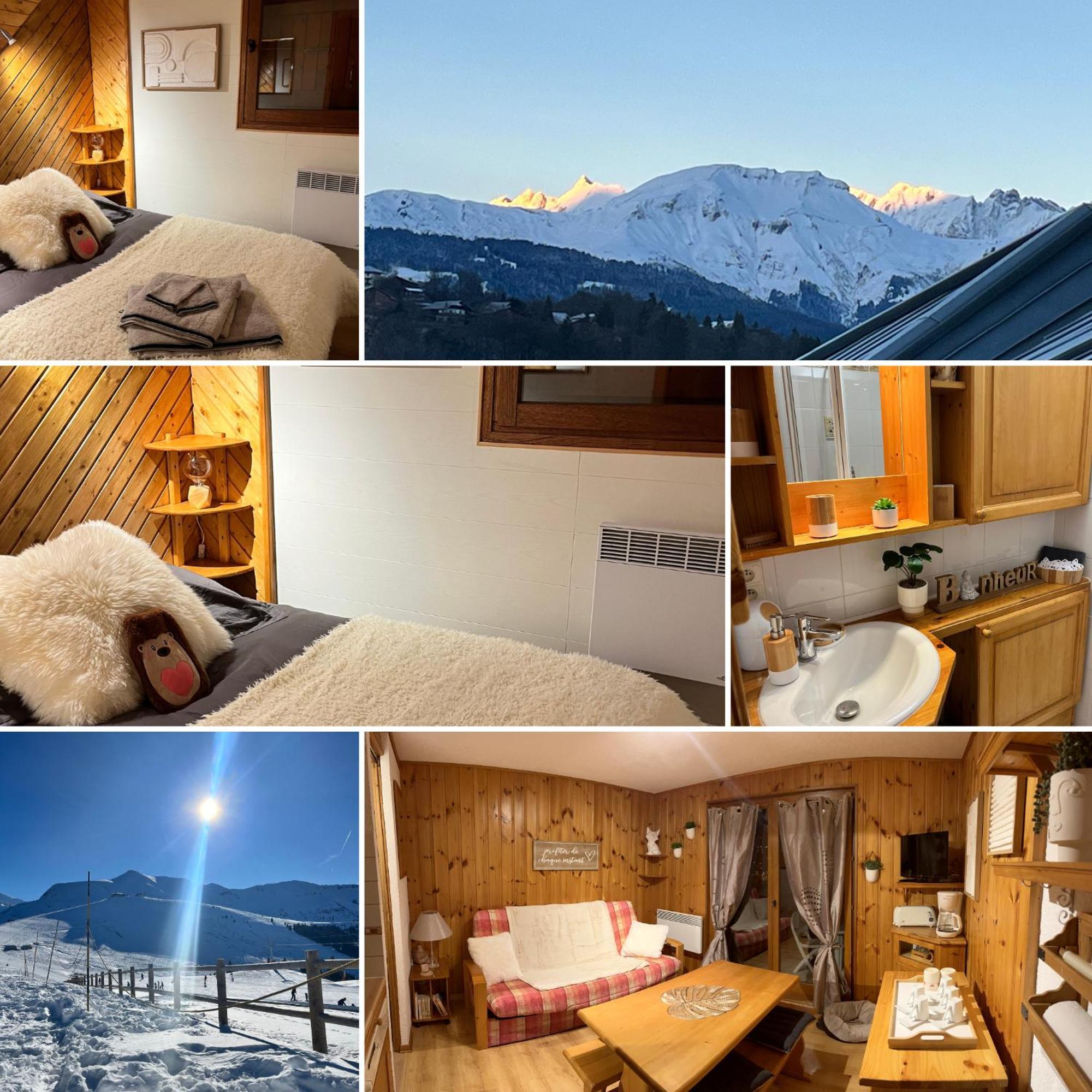 Ski Ou Thermes? Un Appt Cabine Avec Vue Magnifique แซ็งต์-แฌร์เวส์-เลส์-แบ็งส์ ภายนอก รูปภาพ