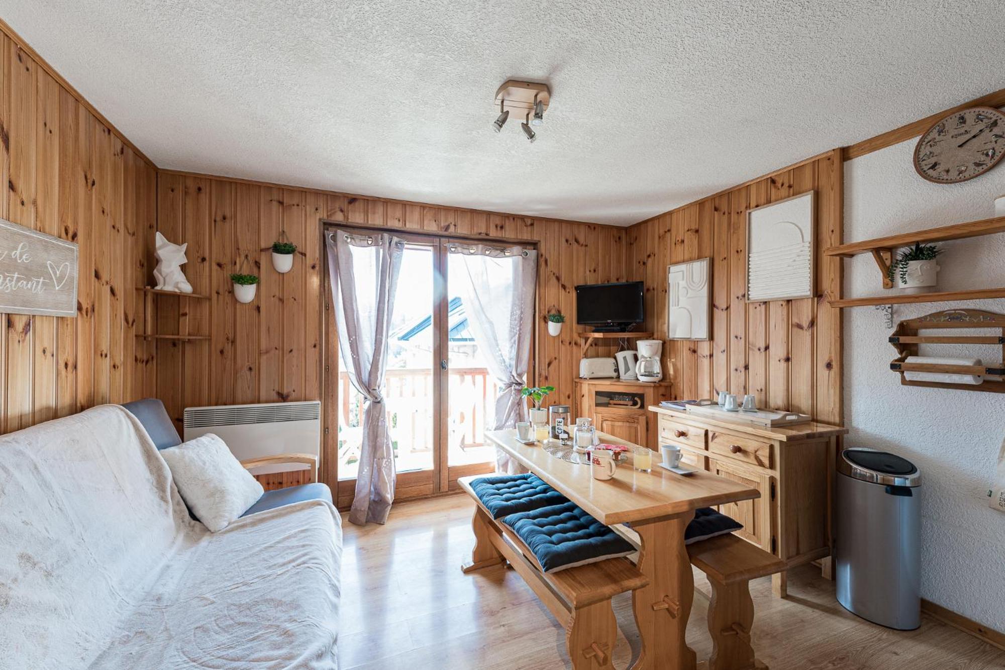 Ski Ou Thermes? Un Appt Cabine Avec Vue Magnifique แซ็งต์-แฌร์เวส์-เลส์-แบ็งส์ ภายนอก รูปภาพ