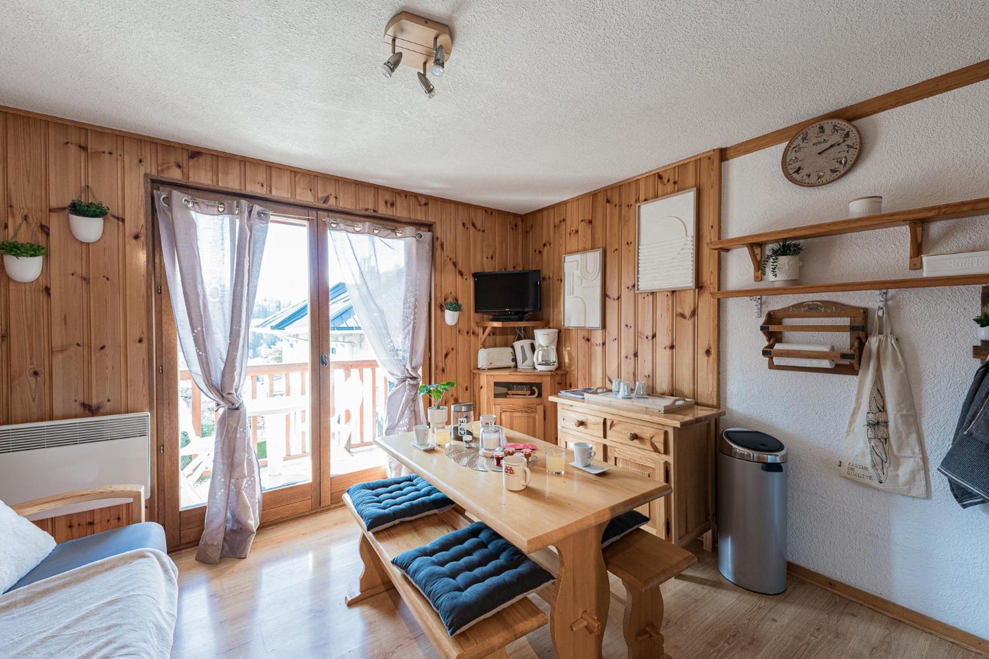 Ski Ou Thermes? Un Appt Cabine Avec Vue Magnifique แซ็งต์-แฌร์เวส์-เลส์-แบ็งส์ ภายนอก รูปภาพ