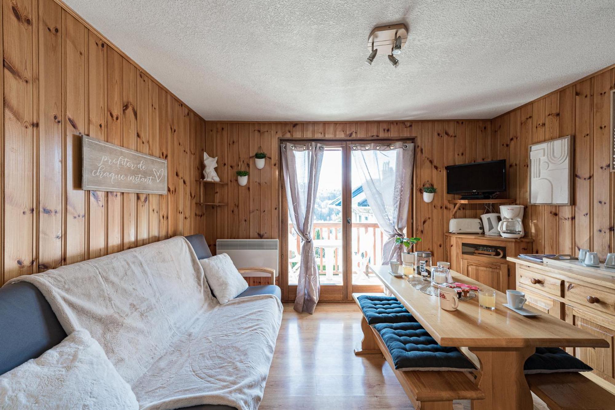 Ski Ou Thermes? Un Appt Cabine Avec Vue Magnifique แซ็งต์-แฌร์เวส์-เลส์-แบ็งส์ ภายนอก รูปภาพ