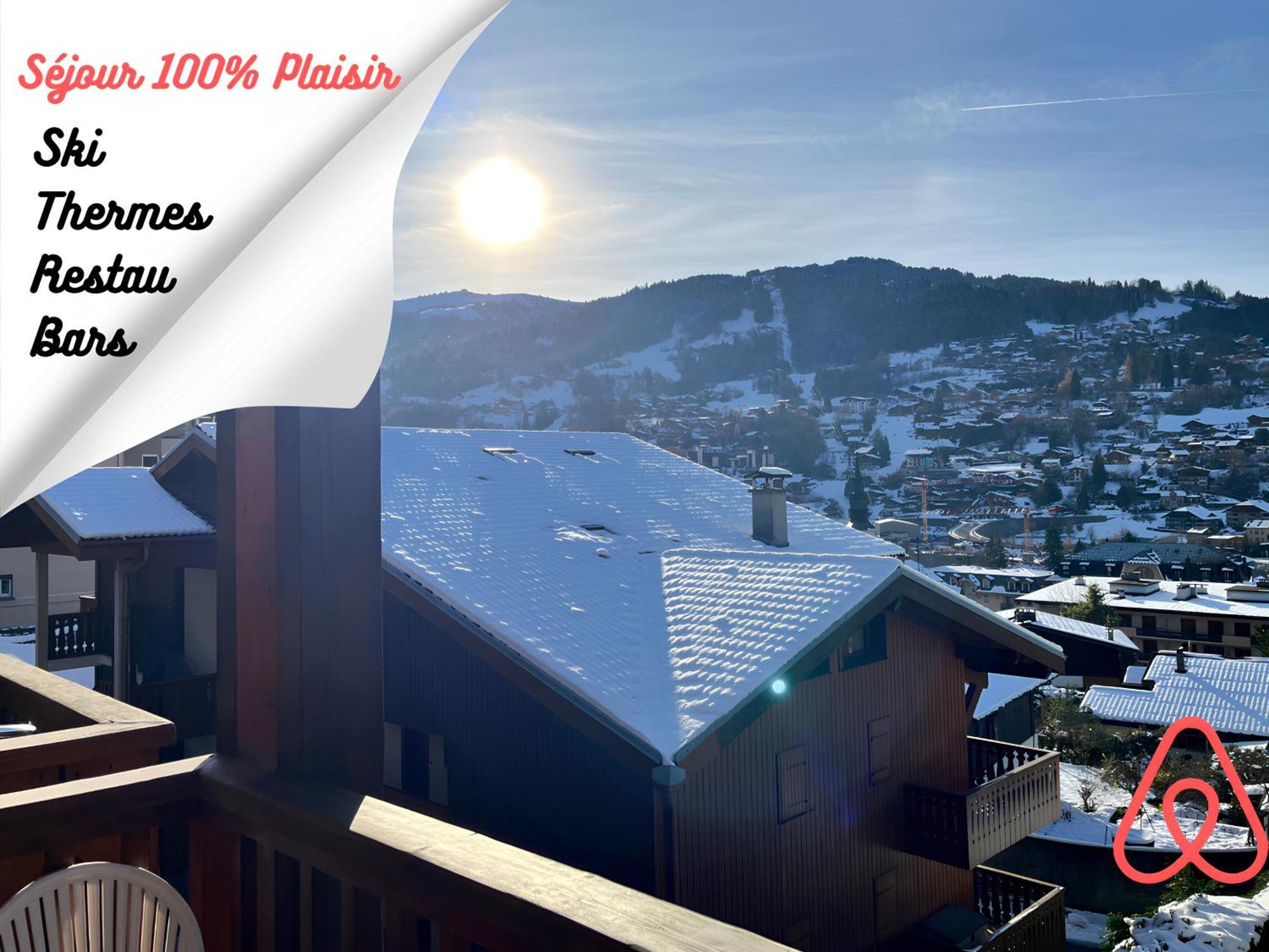 Ski Ou Thermes? Un Appt Cabine Avec Vue Magnifique แซ็งต์-แฌร์เวส์-เลส์-แบ็งส์ ภายนอก รูปภาพ